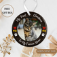 Custom Cats First Christmas ornaments