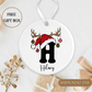 Custom Letter Name ornament