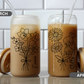 Personalized Iced Coffee Cup 16oz Glass Tumble