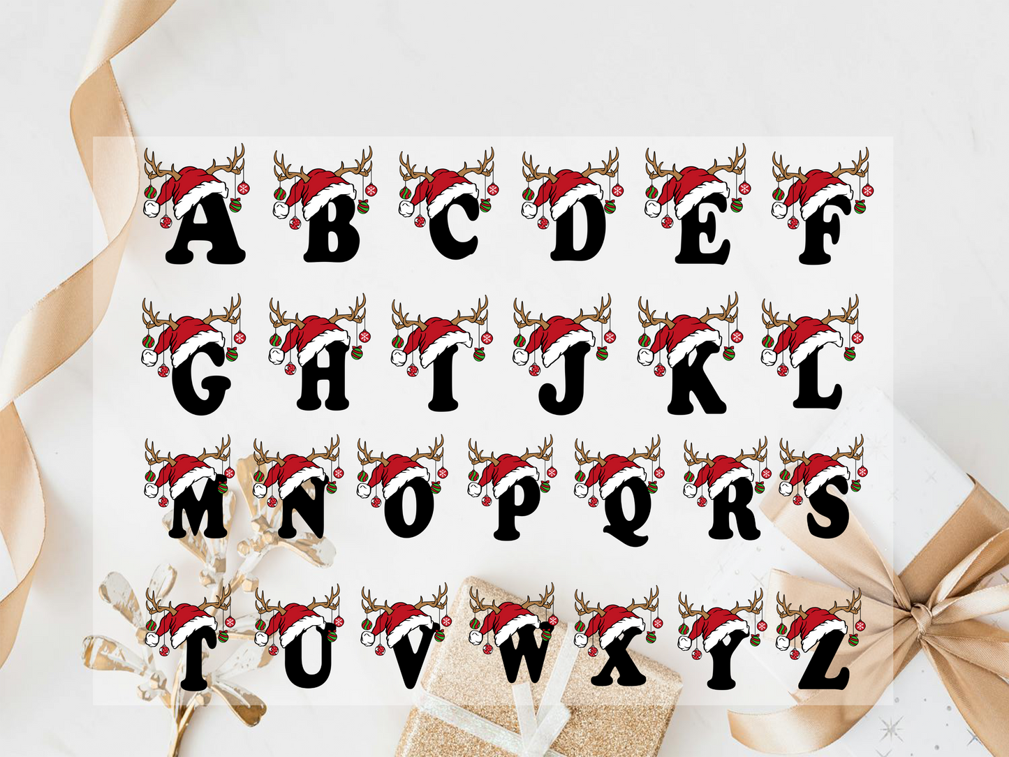 Custom Letter Name ornament