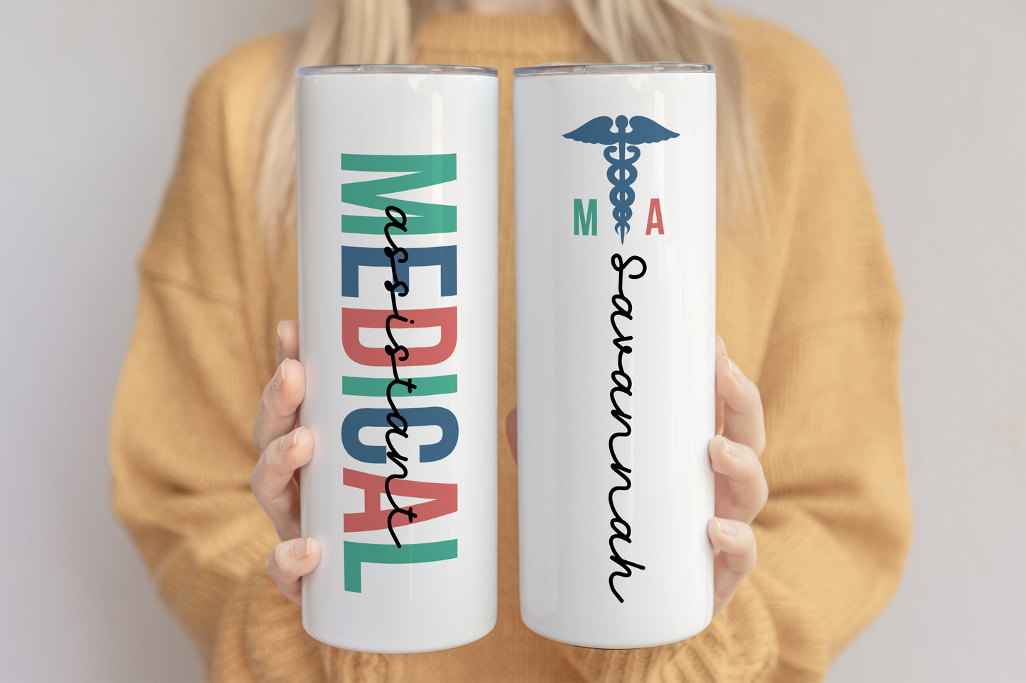 Medical Assistant Tumbler Personalized MA Gift