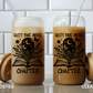 Just One More Chapter 16oz Glass Tumbler With Lid and Straw, Book Lover Gift, Reader Gift, Book Club Gift for Her, Book Lovers Iced Coffee Cup, Book Lovers Cup