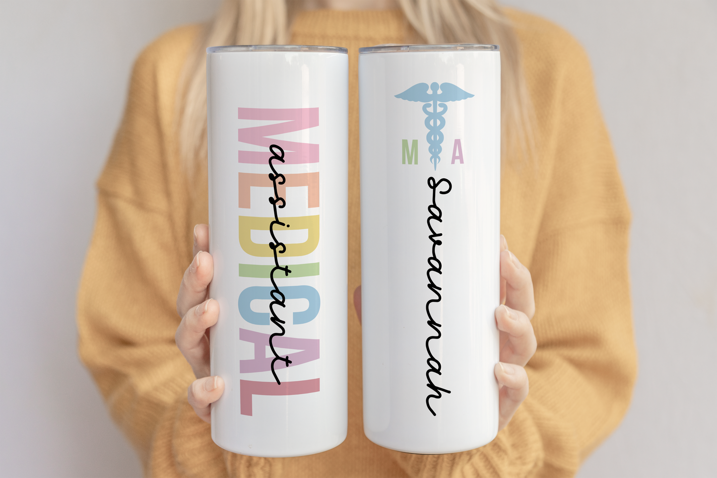 Medical Assistant Tumbler Personalized MA Gift