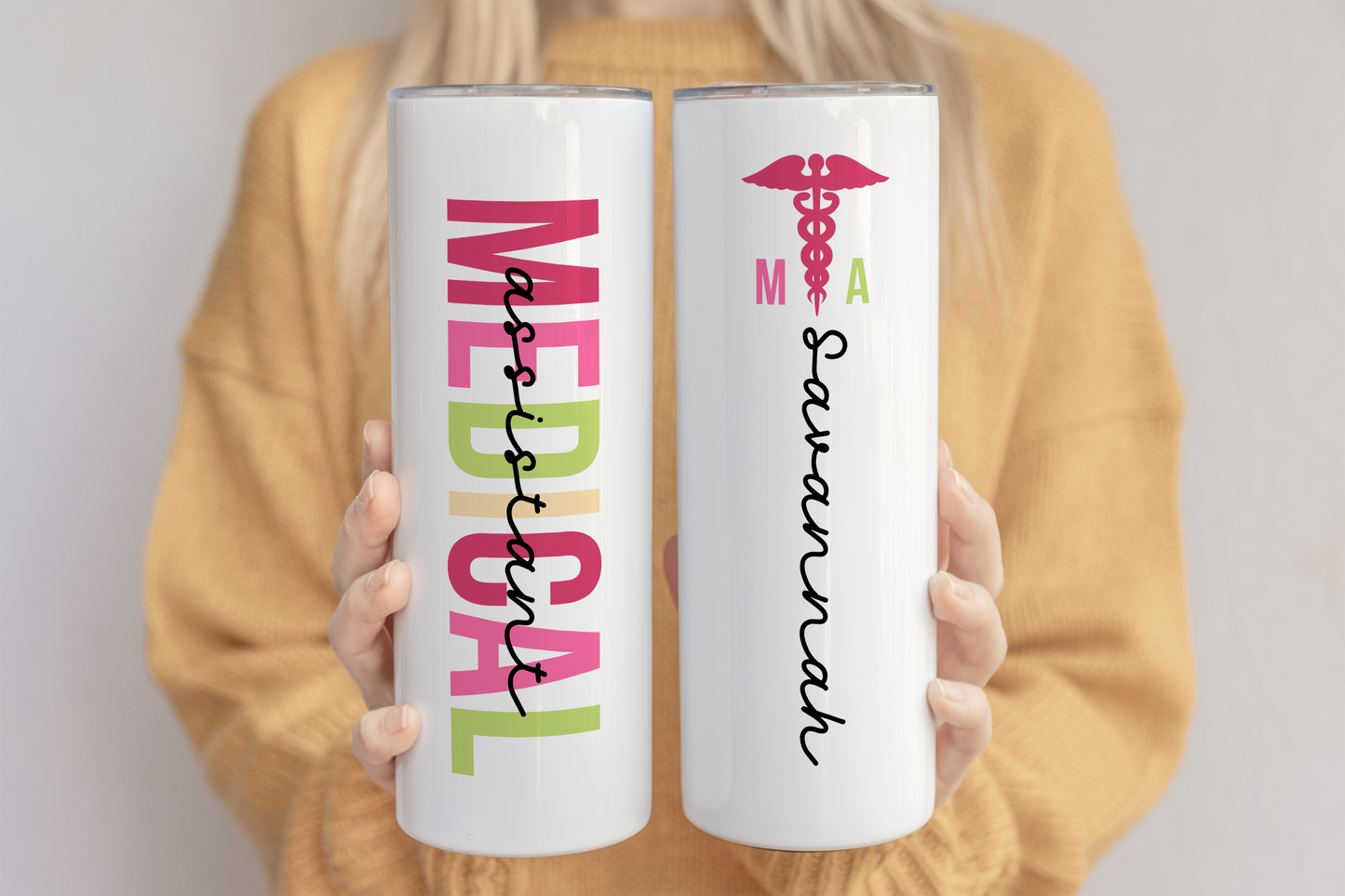 Medical Assistant Tumbler Personalized MA Gift