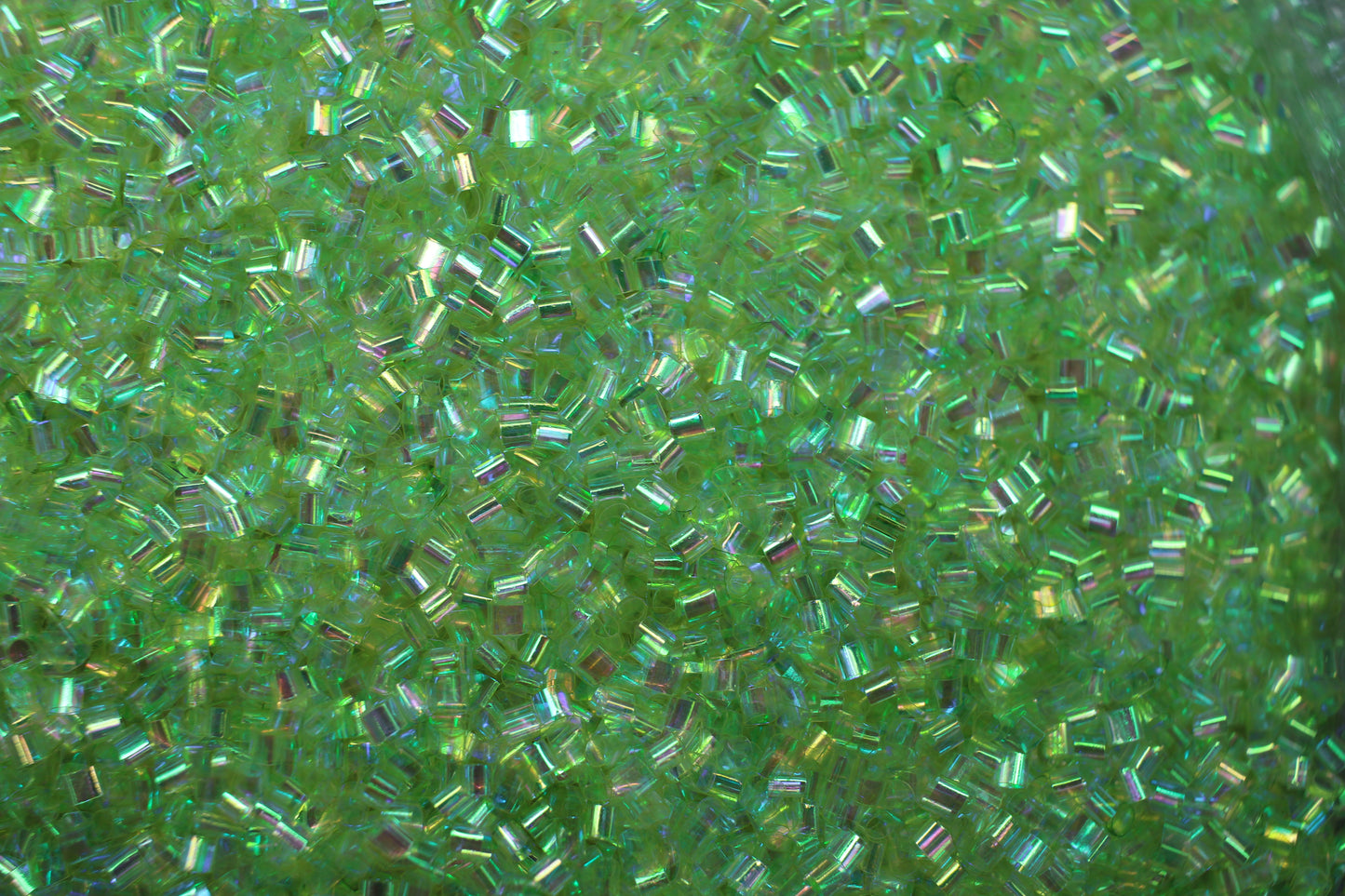 Light Green tube confetti