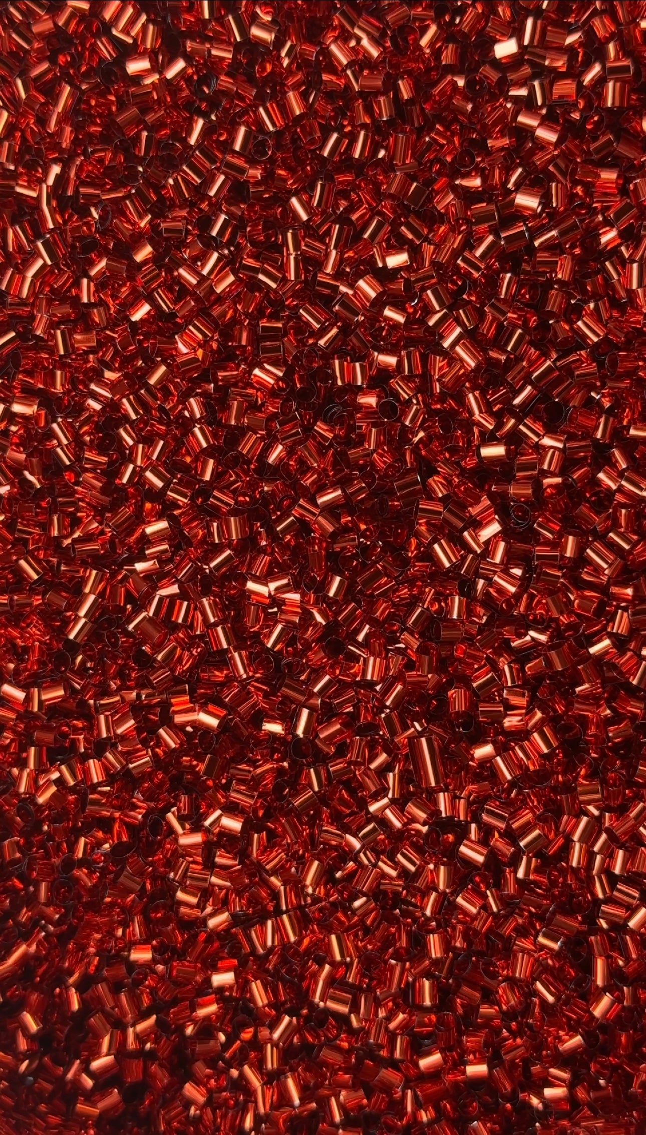 Ruby Red tube confetti